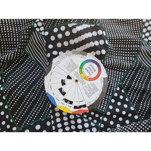 Avenue Womens Top 22 24 Plus Short Sleeve Black Geometric Poly Blend GEO367E - Picture 8 of 8